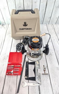 VTG Sears Craftsman Commercial Router Double Insulated Model 315.17380 Tested
