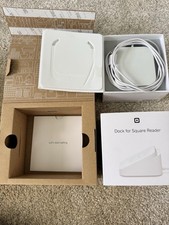 Square A-SKU-0120 Dock for Contactless Credit Card Reader In Box Barely Used