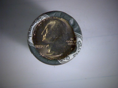 2010-P, ATB Quarter YELLOWSTONE National Park 40-Coin Roll BU HEAD-HEAD ROLL - Picture 4 of 5