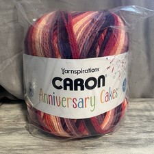 Yarnspirations Caron Anniversary Cakes Yarn Berry Ripple Limited Edition 35.3oz