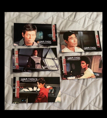 Playmates SkyBox Star Trek The Movie Cards from 90's  CHOICE