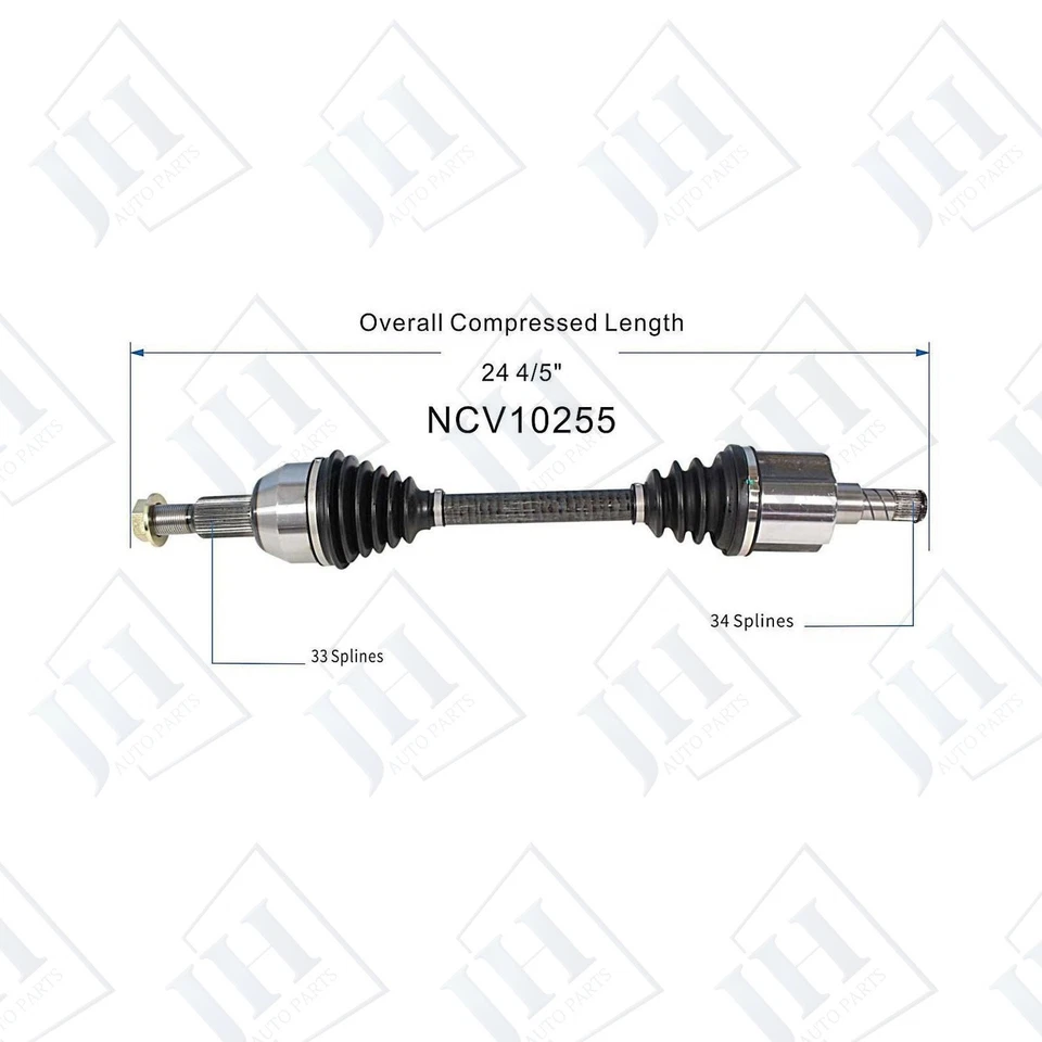 OE Front Left Driver CV Axle Shaft For 2002-07 Saturn Vue Base L4-2.2L FWD AWD - Image 2 of 4