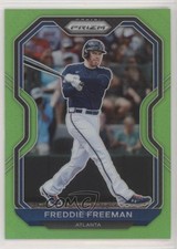 2021 Panini Prizm Tier II Lime Green Prizm 110/125 Freddie Freeman #112 03cg