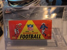 1966 Philadelphia Football Wax Pack DISPLAY BOX GAI MINT 9 ONLY ONE ON EBAY