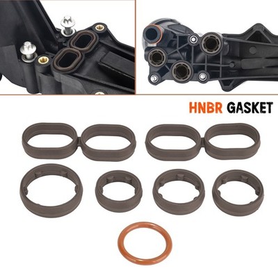 Dodge Jeep Oil Filter Ring 7-Piece Oil Cooler Filter Ring Gasket Set