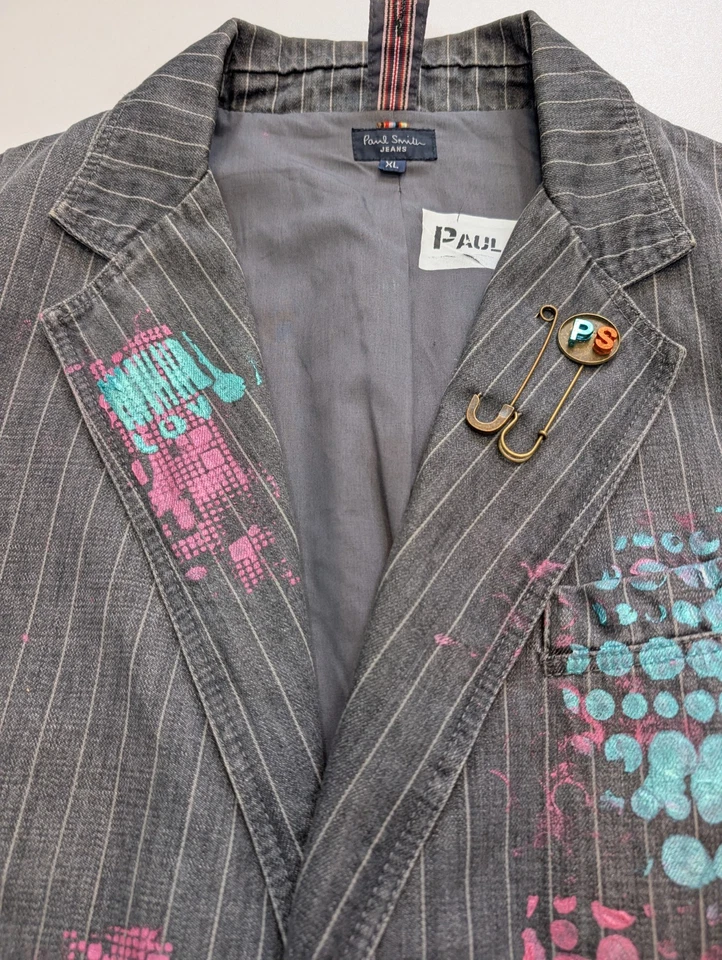 Paul McNeil Customised PAUL SMITH Jacket Size 44 / XL Condition STUNNING UNIQUE - Image 3 of 4
