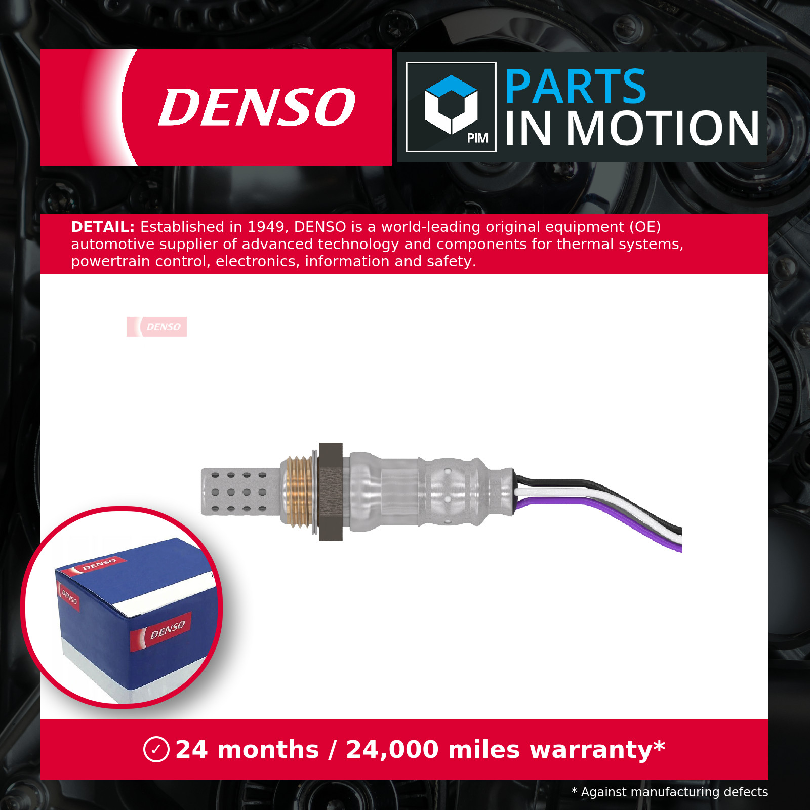 ✅Fits DENSO DOX-2014 Lambda Sensor Direct Fit ⭐UK Seller⭐ - Image 3