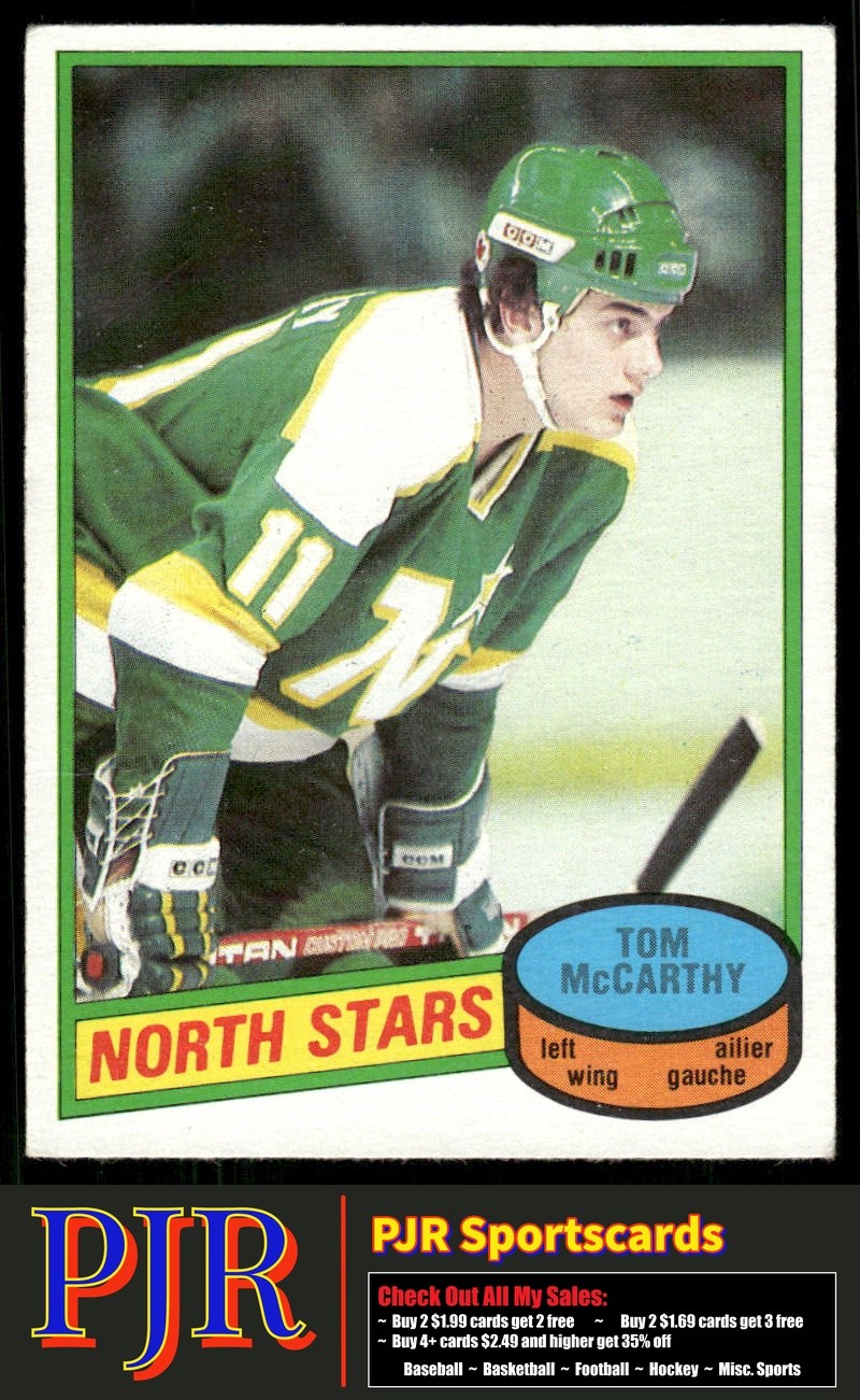 Tom McCarthy #93 (Hockey Cards 1980 O-Pee-Chee) — is it worth grading?