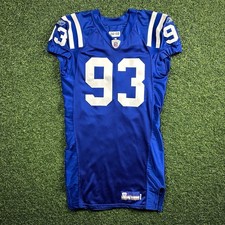 2004 Reebok NFL Team Issued Jersey Indianapolis Colts Dwight Freeney Autograph