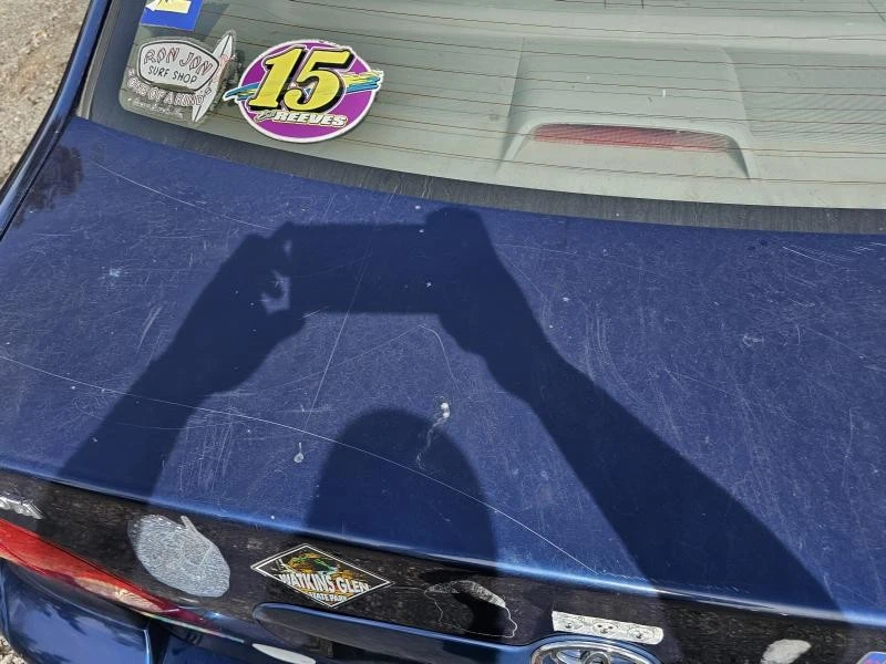 Trunk/decklid/hatch/tailgate TOYOTA COROLLA 03 04 05 06 07 08 - Image 3 of 4