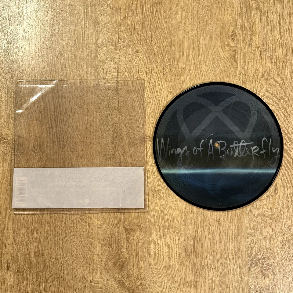 HIM - Wings of a Butterfly 7” Vinyl Record Picture Disc Ville Valo - Bild 3 von 4