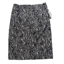 New Maeve Anthropologie Animal Print Patch Pocket Midi Skirt M 98 NWT Classic
