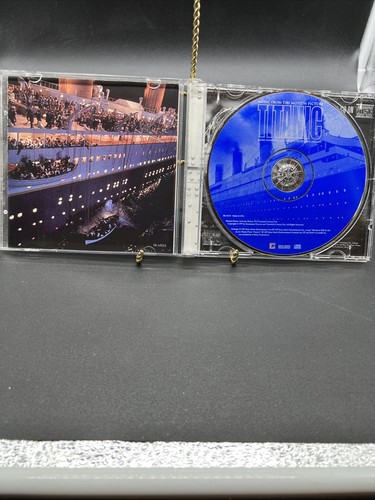 Titanic CD Motion Picture Soundtrack 1997 James Horner Composed Celine Dion - Imagen 3 de 8