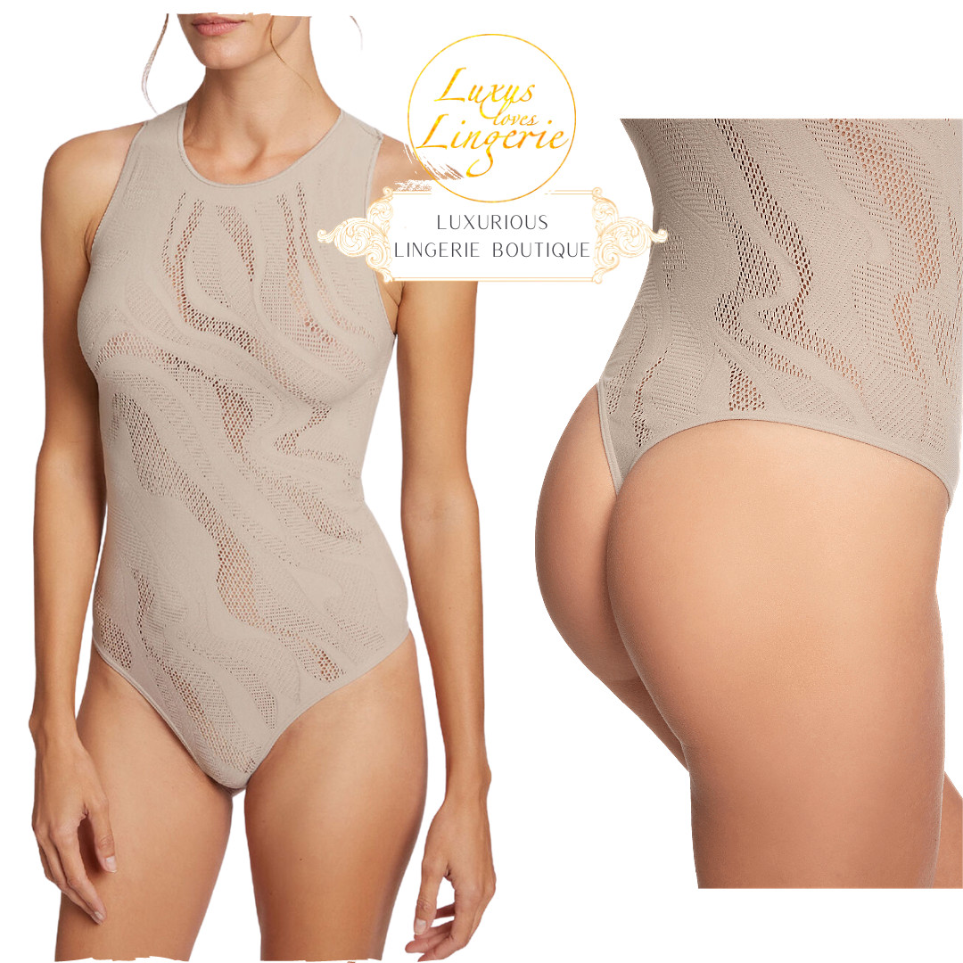 Thalia Net String Body By Wolford S Clay Seductive Net Wave Design