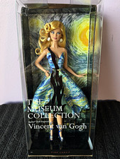 2010 Barbie The Museum Collection Pink Label Vincent van Gogh Doll V0445 NRFB