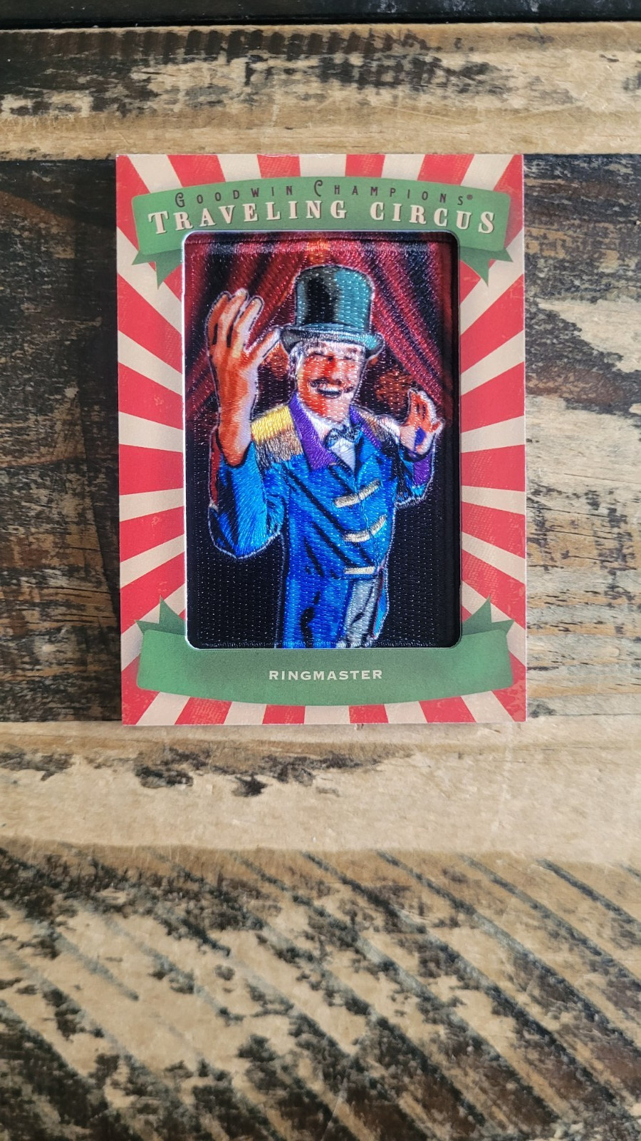 2026 upper deck goodwin champions traveling circus ringmaster #58 product chase