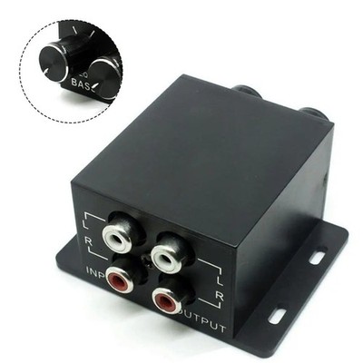 Bass Controller für Auto Audio mit für Ausgang einstellbar für Subwoofe
