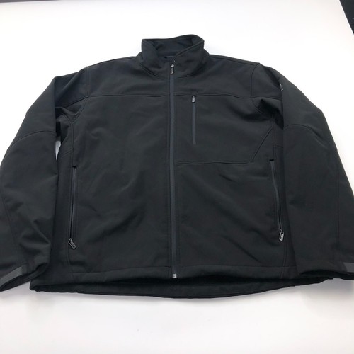 Tumi T-Tech Softshell Herren XL schwarz Full Zip Mock Neck Jacke