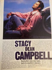 Stacy Dean Campbell, Full Page Vintage Clipping