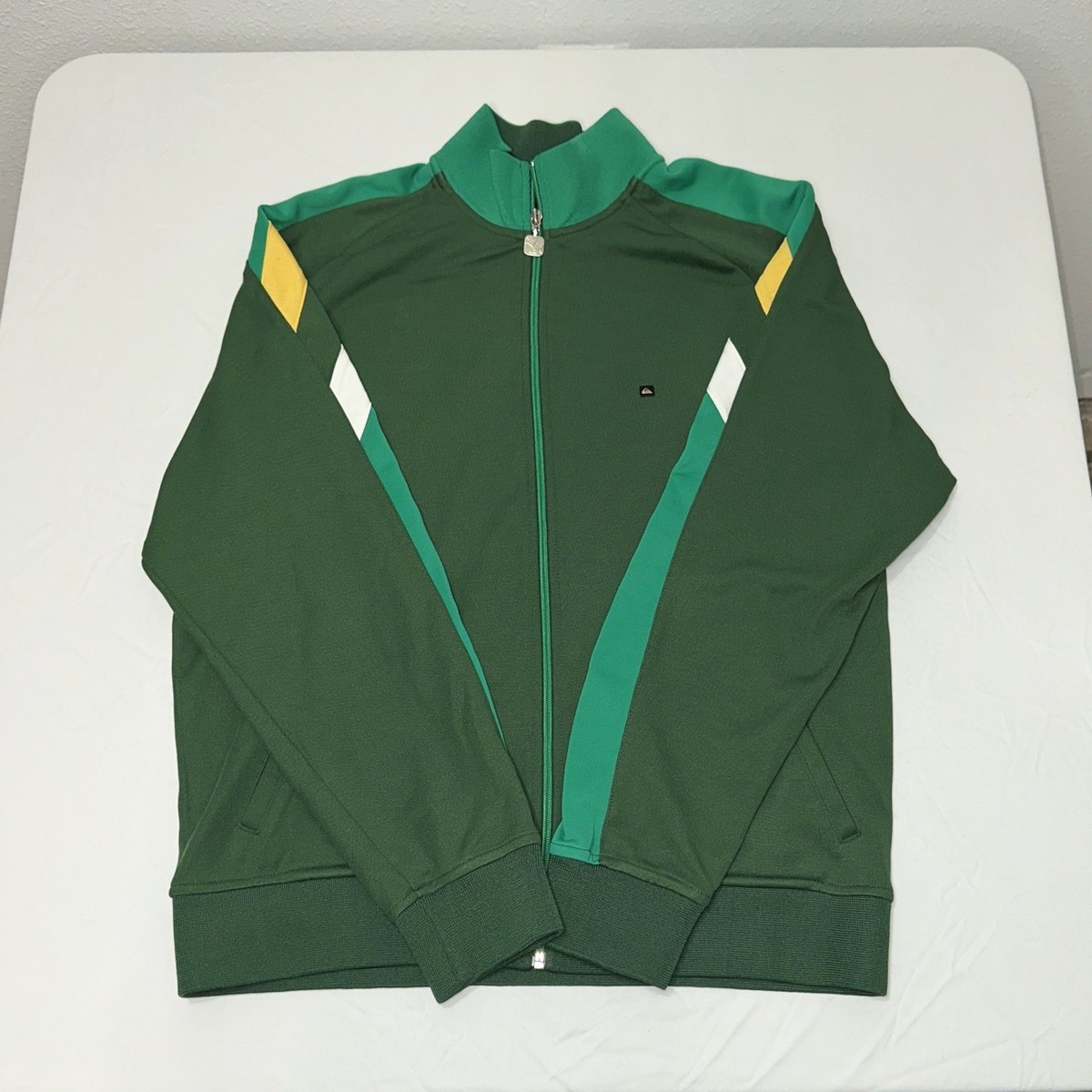 Vintage Quiksilver Track Jacket Y2K Full Zip View 2