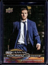 Alexander Nikishin 2025-26 Upper Deck #C-220 Young Guns Canvas Rookie