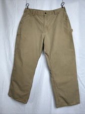 CARHARTT B151 DKH ORIGINAL DUNGAREE FIT CARPENTER WORK CHINO PANTS MEN'S 40X30