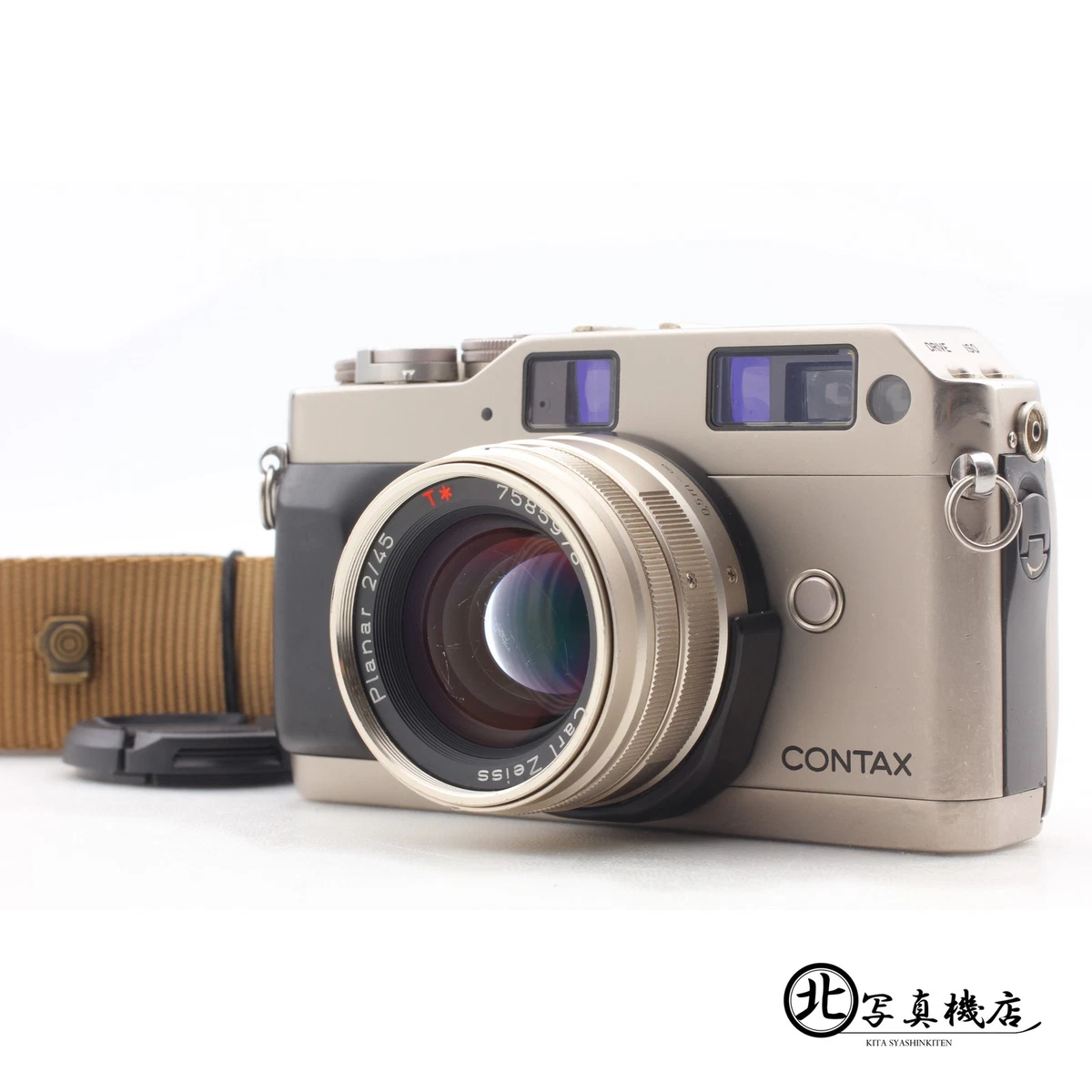 CONTAX G1 Carl Zeiss Praner45mm ストロボセット CONTAX G1 Carl Zeiss Praner45mm ストロボセット