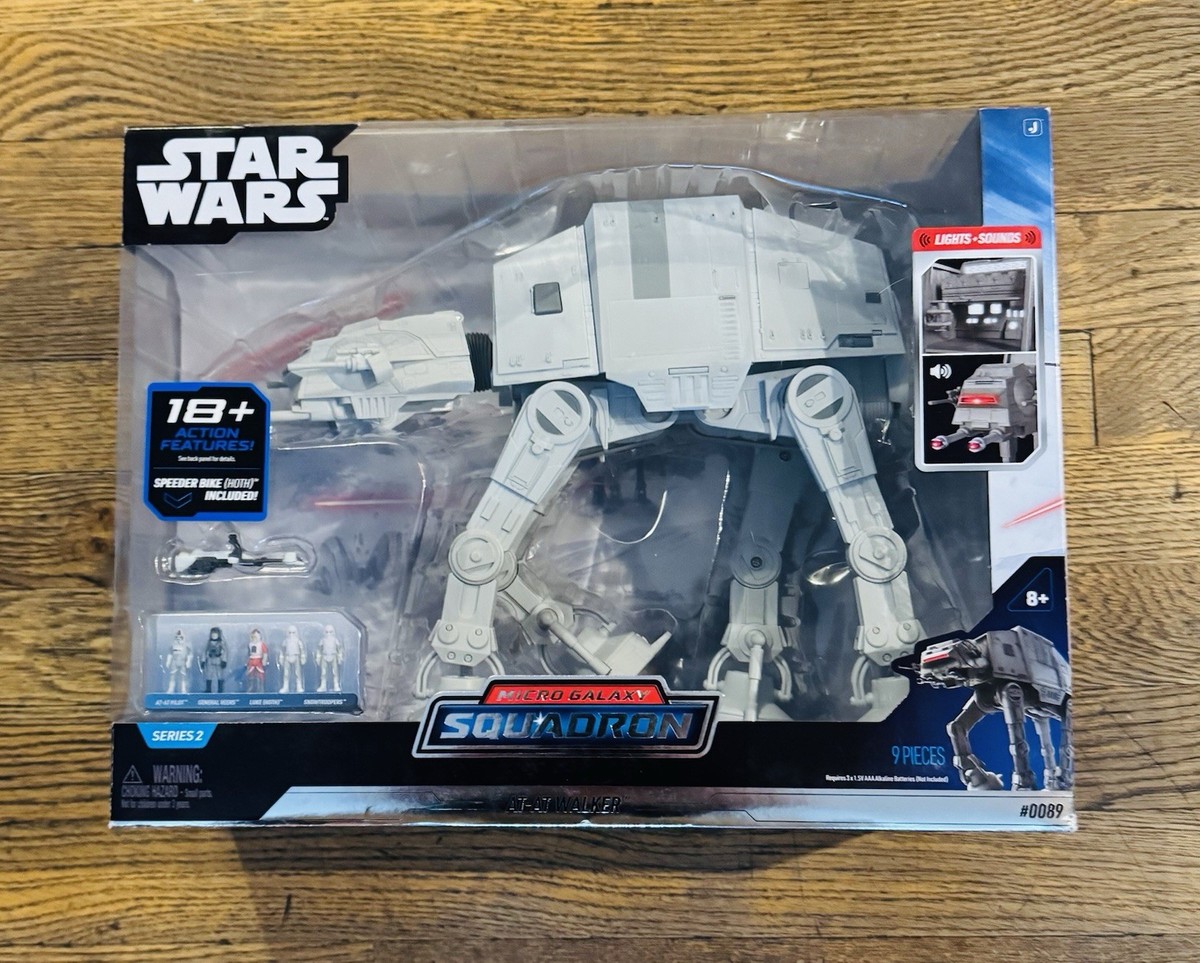 スターウォーズAT-ATD Star Wars Young Jedi Adventure AT-AT Walker Toy, Micro
