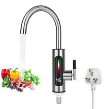 Instant Hot Water Tap, Electric Tap UK Plug, 220V 3000W 2
