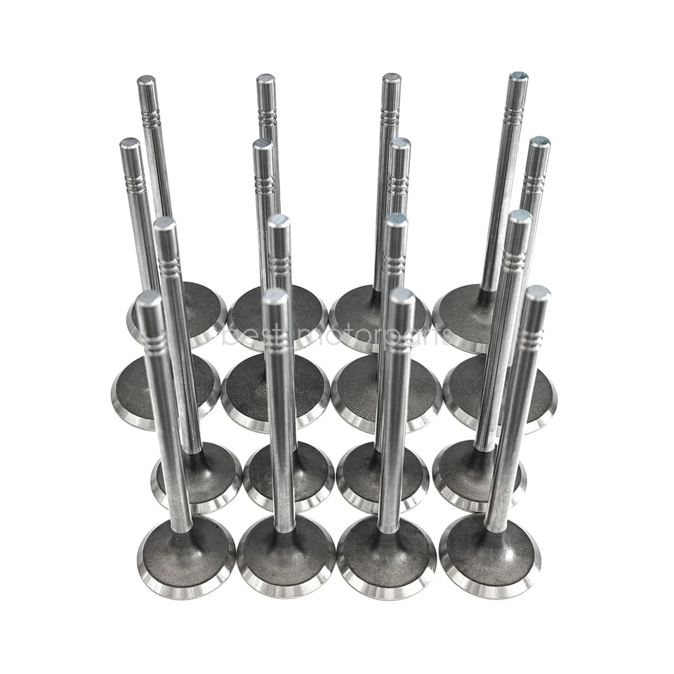 New Intake Exhaust Valves Set For 1992-99 Ford Lincoln Mercury 4.6L 5.4L 16V Foto 4 de 4