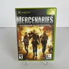 Mercenaries (Microsoft Xbox, 2005) Complete CIB W/ Reg Card Video Game