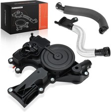 PCV Valve Engine Crankcase Vent Valve Oil Separator Breather Hose Kit Compatible