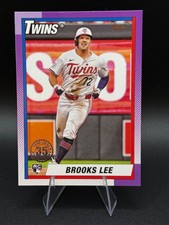 2025 Topps Series 1 - 1990 Topps Baseball Brooks Lee #T90-24 (RC) Rookie CC2