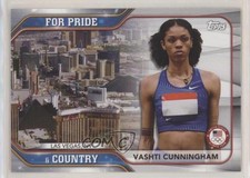 2021 Topps US Olympic & Paralympic Team and Hopefuls Vashti Cunningham 0gs5