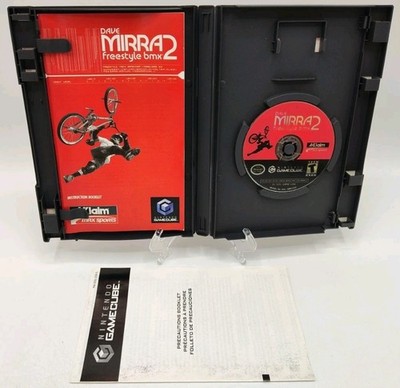 Dave Mirra Freestyle BMX 2 - (GameCube, 2001) CIB+ *VGC* Black Label* Tested!