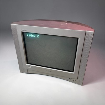 Sony Trinitron KV-13FS100 13'' Retro Gaming CRT Flat Screen TV