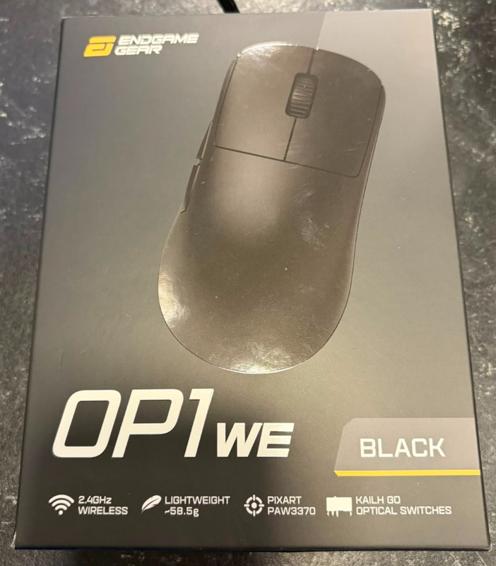 Endgame Gear OP1we Wireless Gaming Mouse - Black