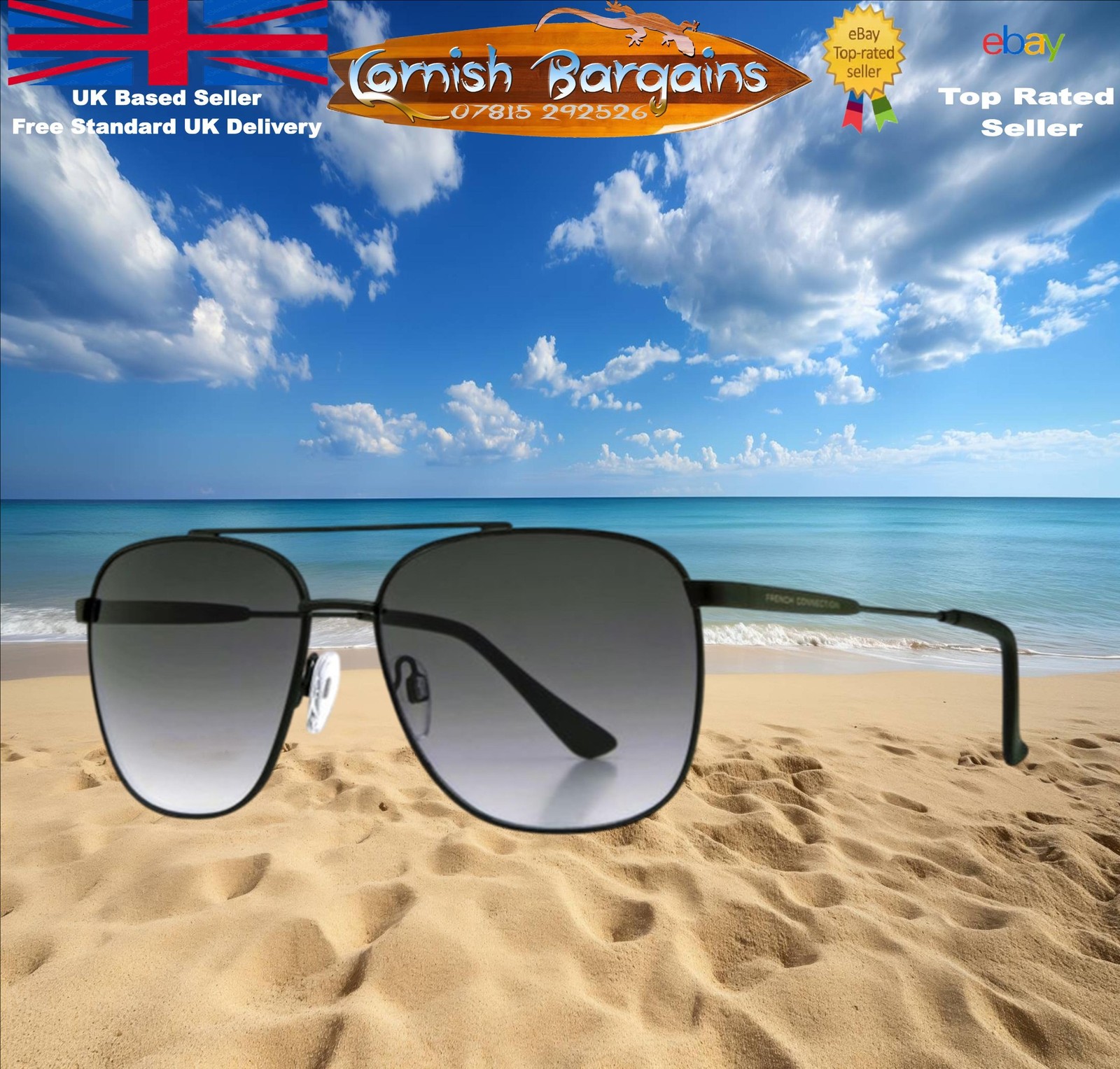 French Connection FCU755 designer sunglasses for men