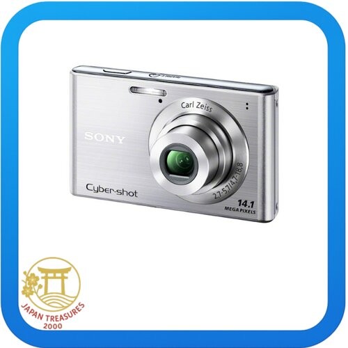 SONY Cyber-Shot DSC-W550 Silver Digital Camera 14.1MP 4.0x