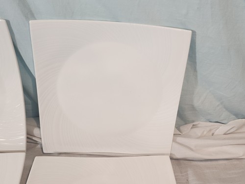 WEDGWOOD ETHEREAL 101 piatti quadrati, set di 4 BELLI! - Foto 5 di 22