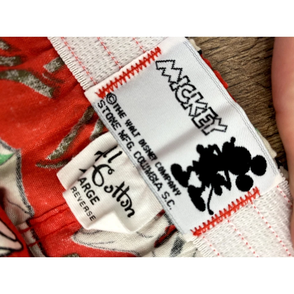 Boxers vintage Walt Disney Mickey Mouse 100 % algodón Foto 3 de 4