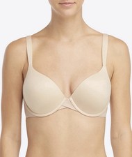 Spanx Underwire Bra Full Coverage Pillow Cup Signature Comfort Strap SF0315 34B