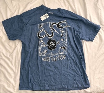 The Cure Wish Tour 1992 T-Shirt XL Blue NWT Official Band Tee | eBay