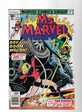 Ms Marvel 5 Newsstand Vision Doomsday Man Goodwin Hannigan Sinnott 1977