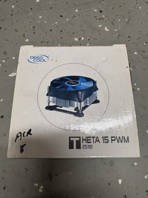 DeepCool Theta 15 PWM CPU Cooler Intel LGA1155 IC215PWM 4-Pin Heatsink Fan Box