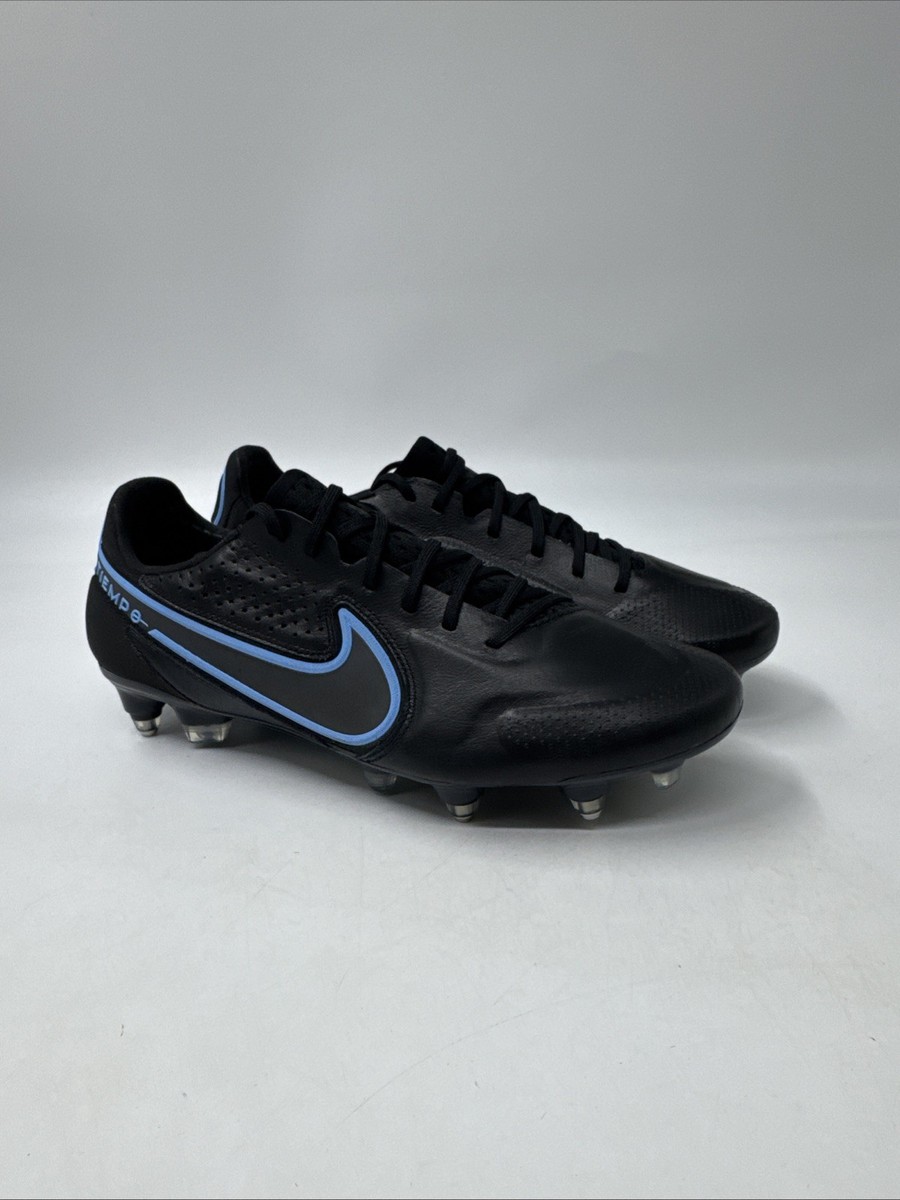 Size 5.5 - Nike Tiempo Legend 9 Elite SG Pro AC Black Blue Hero