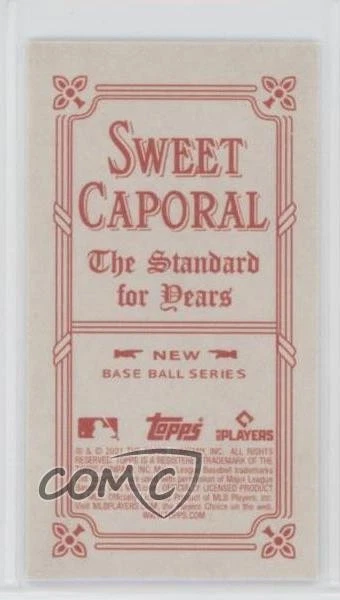 2021 Topps 206 Series 6 Sweet Caporal Back Reggie Jackson #40 HOF - Image 2 of 2