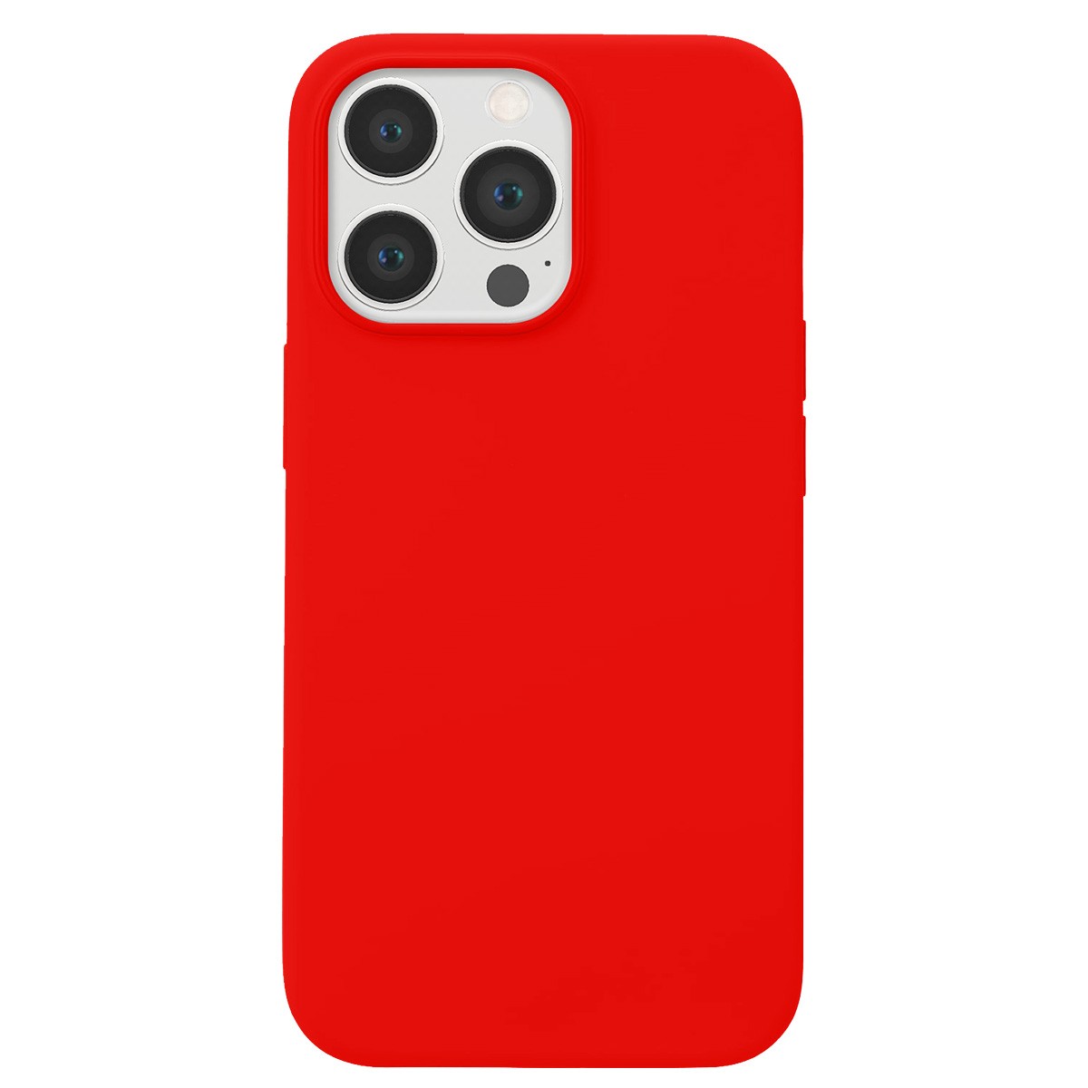 Coque rouge iPhone 13 Pro Max antichoc Jaym silicone liquide anti-rayures microfibre