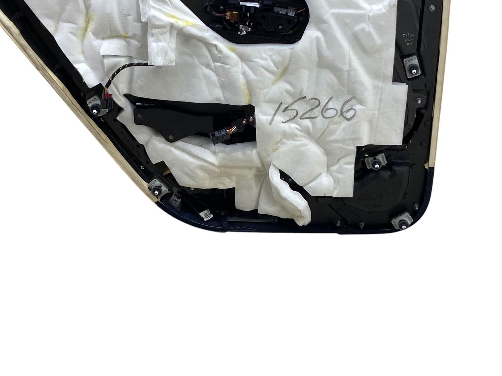 2010-2020 BENTLEY MULSANNE OEM REAR RIGHT INNER DOOR TRIM PANEL W/ UPPER TRIM