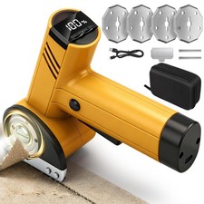 Cardboard Cutter Electric with LED Display, 4.2V Electric Box Cutter with 4 B...